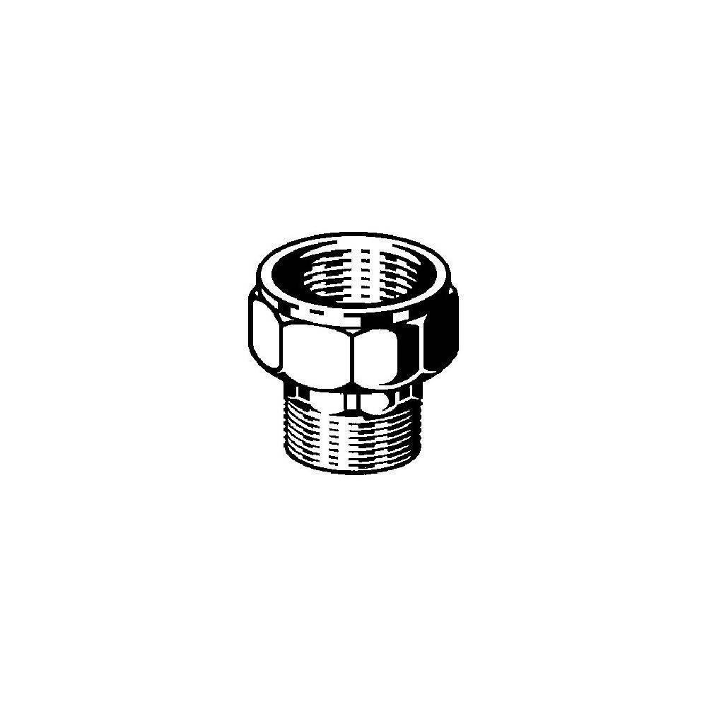 Viega Verschraubung 3335 R 3/4xG 1, Rotguss, flachdichtend-1
