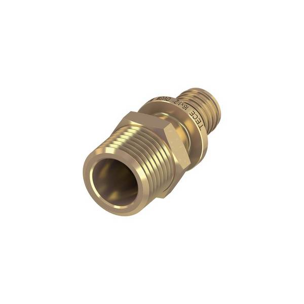 TECEflex Übergangsnippel Dim. 16 x R 3/4", Siliziumbronze