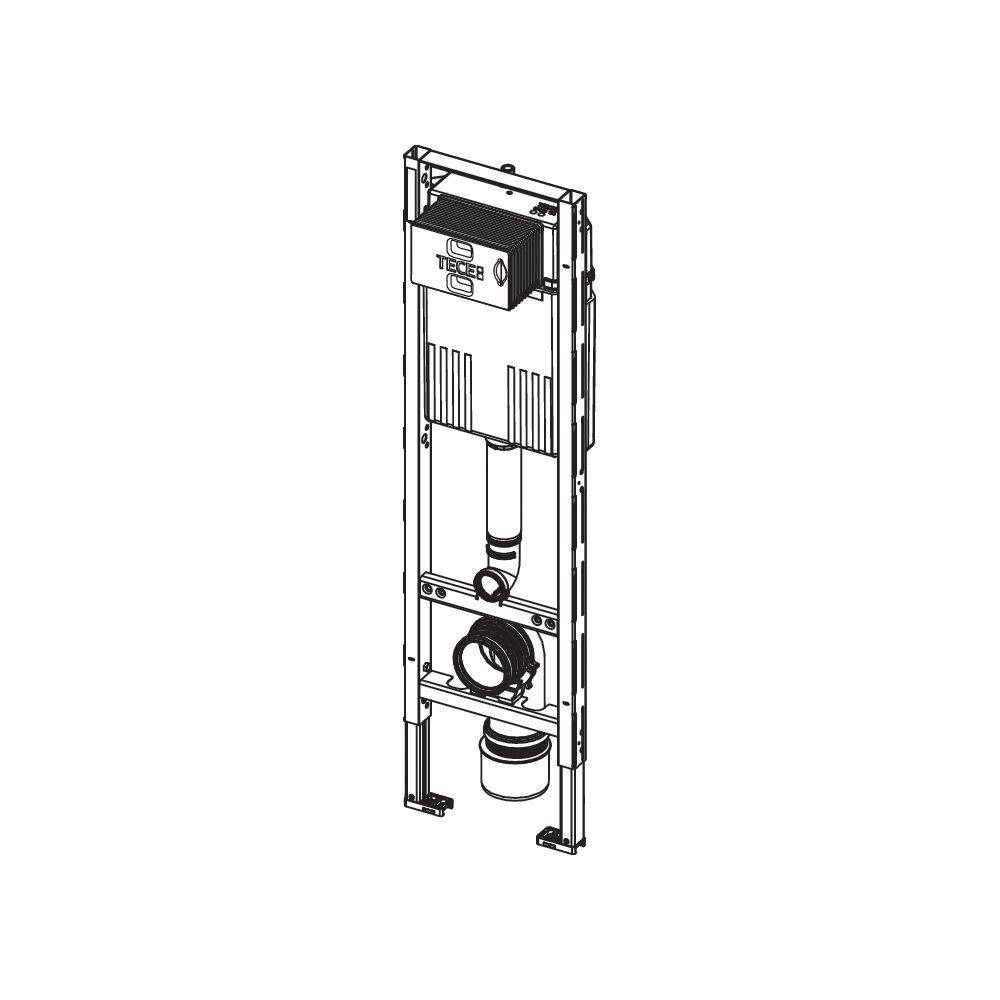 TECE TECEprofil WC-Modul mit Compact 320-Spülkasten, Bauhöhe 1120 mm-1