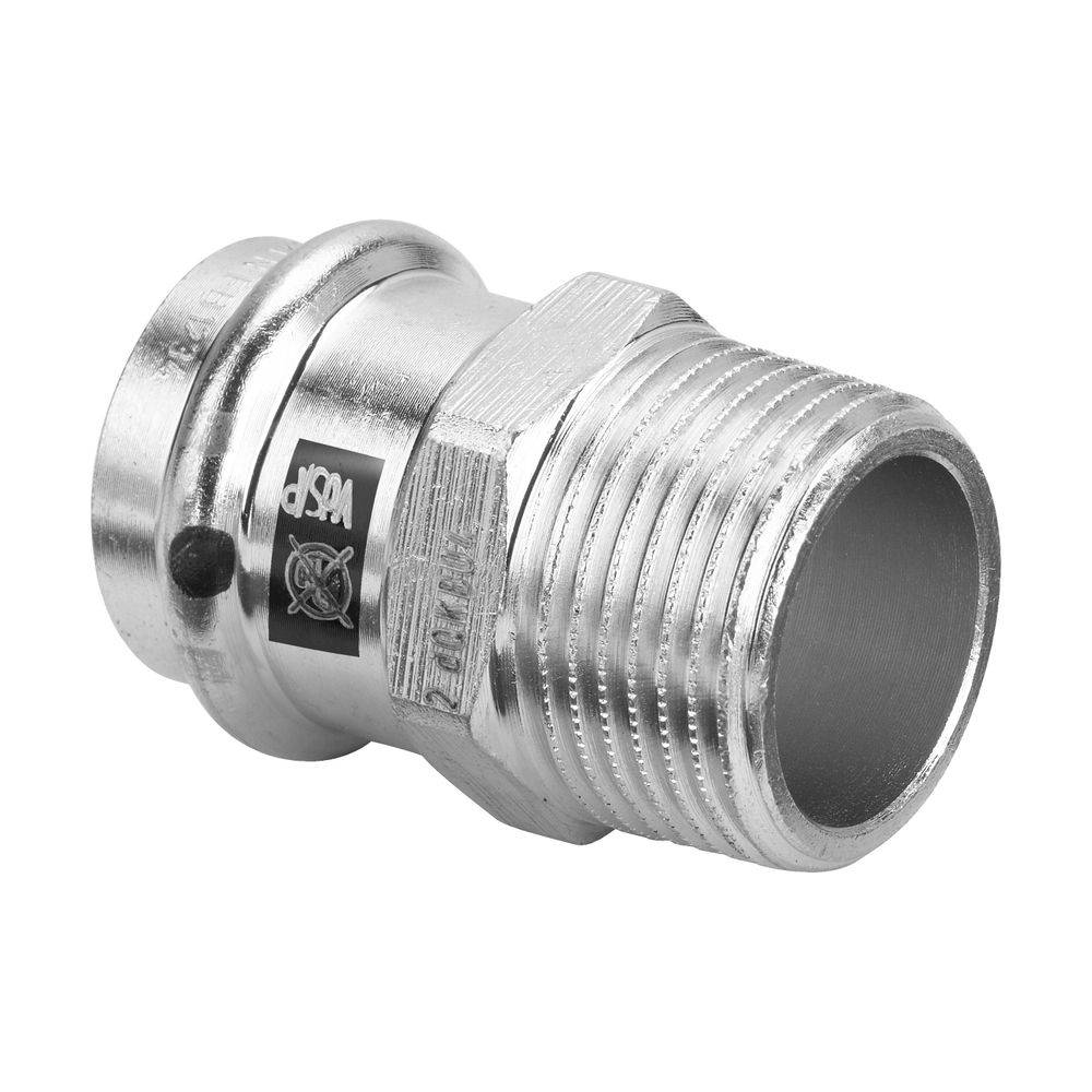 Viega Übergangsstück Prestabo 1111 54mmxR 2, St unleg., SC-Contur, Mehrkant-2