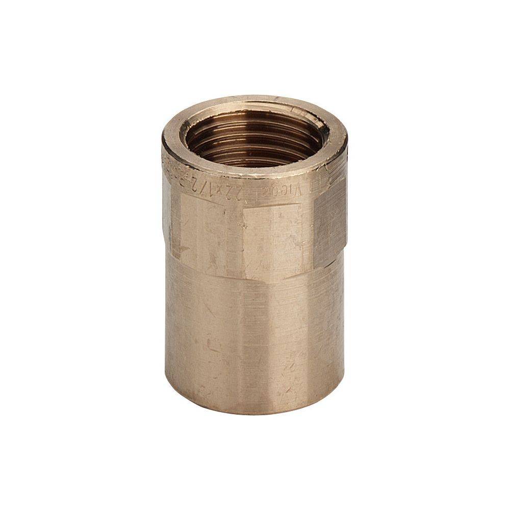 Viega Übergangsmuffe 94270G 15mmxRp 1/2, Rotguss-0