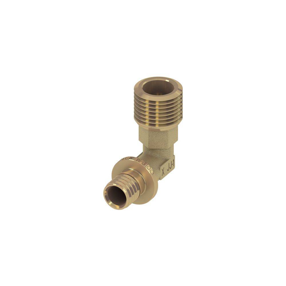 TECEflex Winkelübergangsnippel Dim. 20 x R 3/4", Siliziumbronze-0