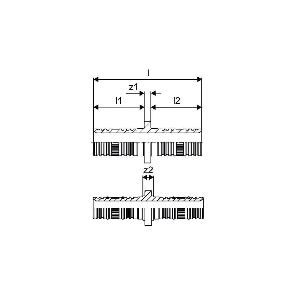 UPONOR Rapex Press-Kupplung, 17-17, 1 Stk.-1