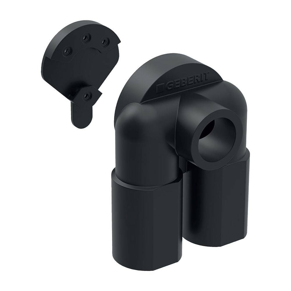 Geberit GE Mepla, Schalldämm-Set zu Doppelanschlusswinkel 90 Grad, 1 Stk.-1