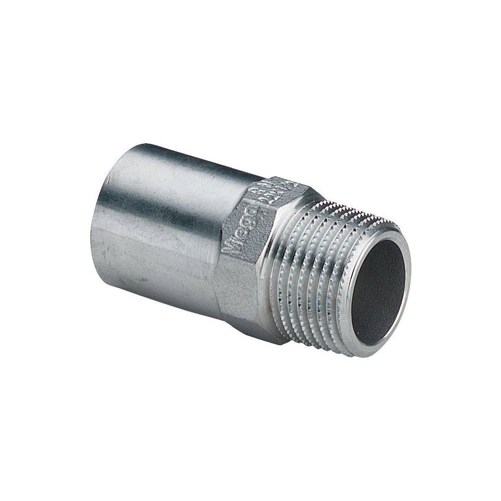 Viega Sanpress Inox XL LF Einsteckstück 2311.1, d. 28mm x R 1", Stahl nichtrostend-0