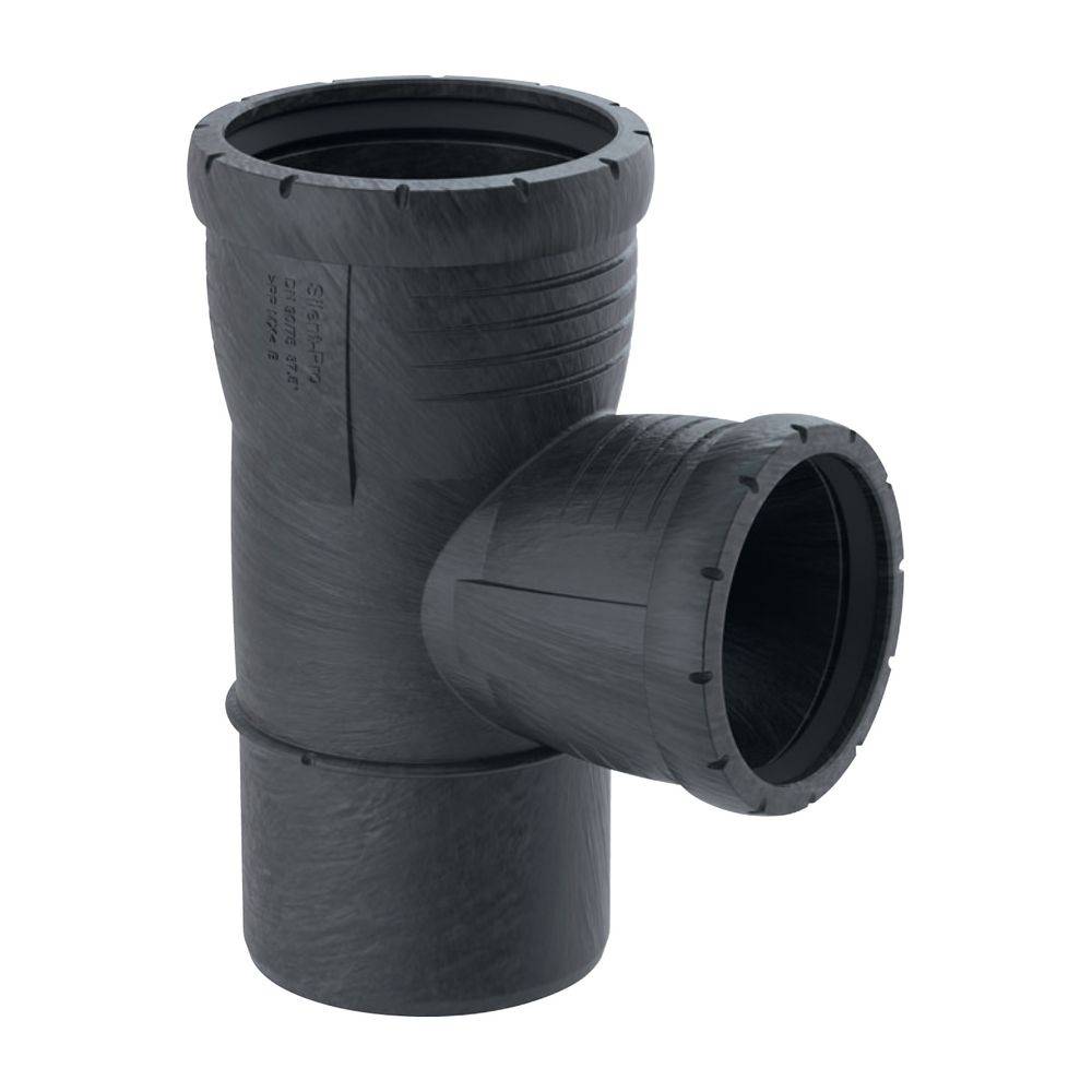 Geberit GE Silent-Pro, Abzweig, 87,5°, 110/75 mm, 1 Stk.-2