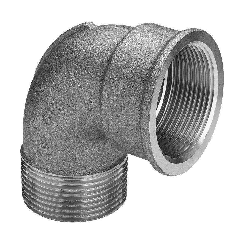 Viega Bogen 3092 R 1xRp 1, 90Grad, Rotguss-2