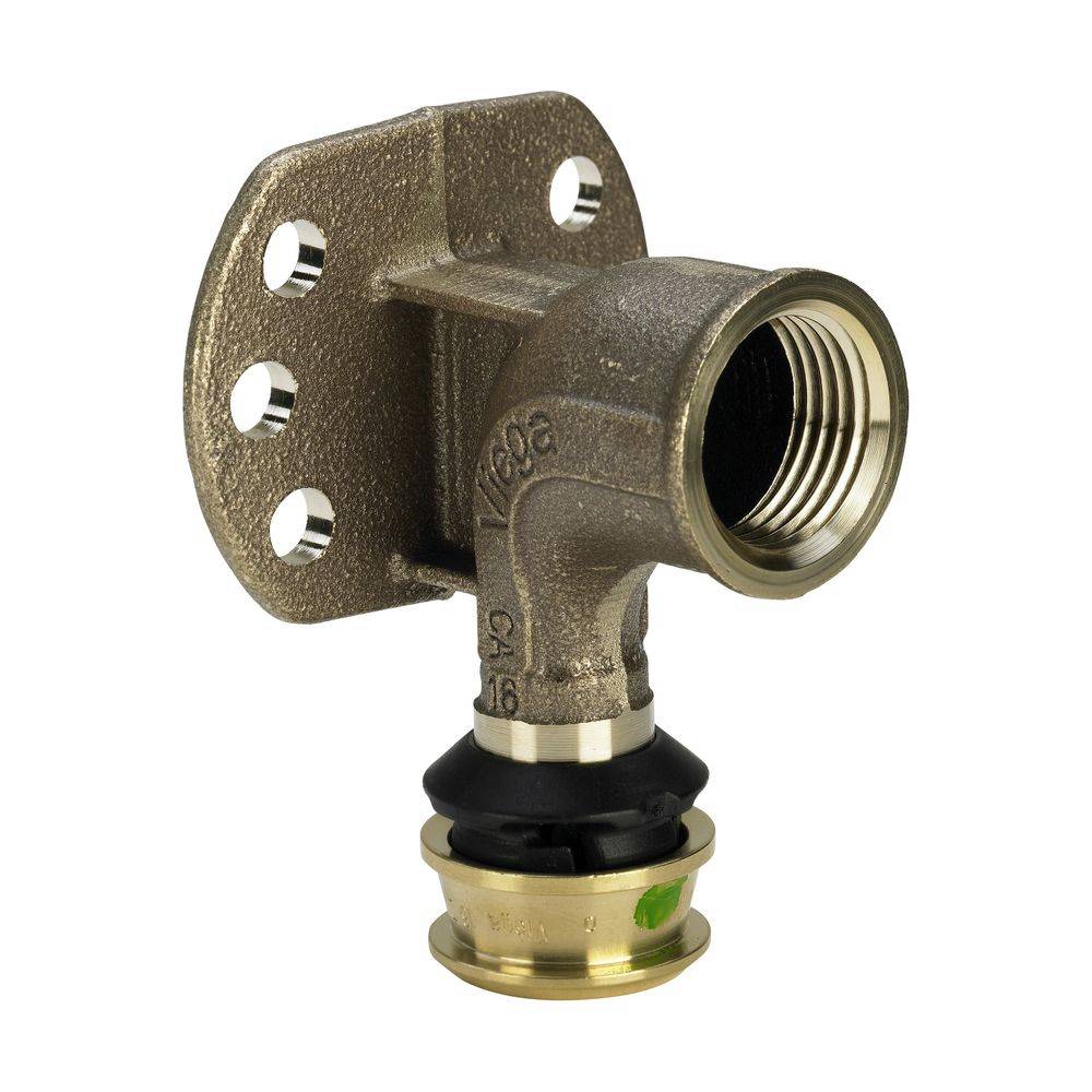 Viega Wandscheibe Raxofix 5325.5 20xRp 3/4, mit SC-Contur, Siliziumbronze-0