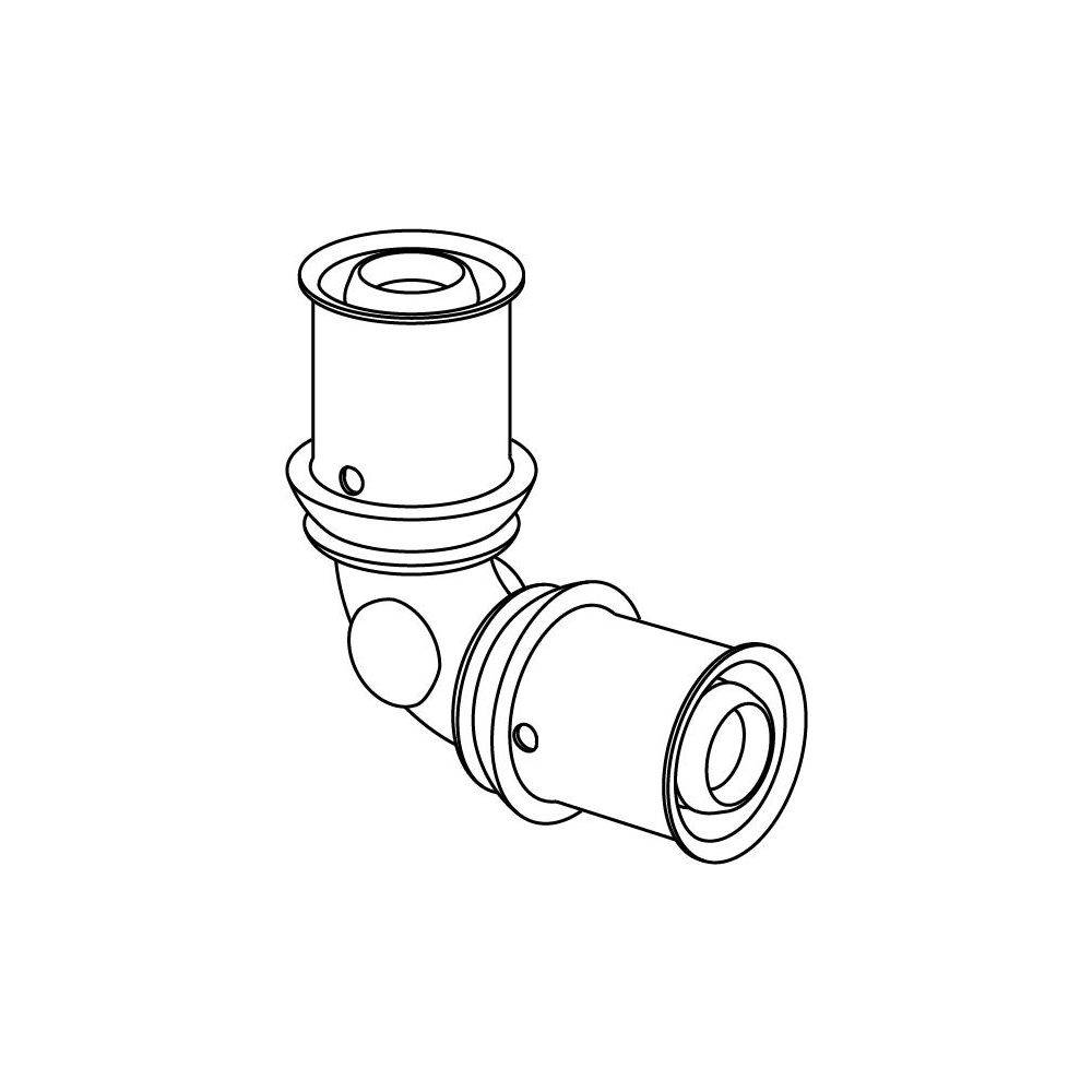 UPONOR S-Press PLUS, Bogen, 16-16, 1 Stk.-1