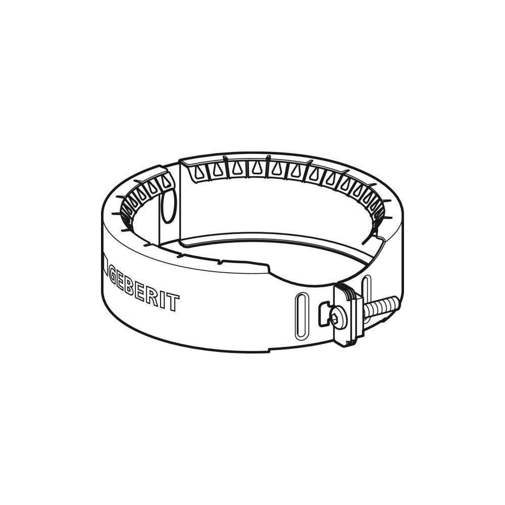 Geberit Haltekralle, DN 125, 125mm, CrNi-Stahl, 390608141-3