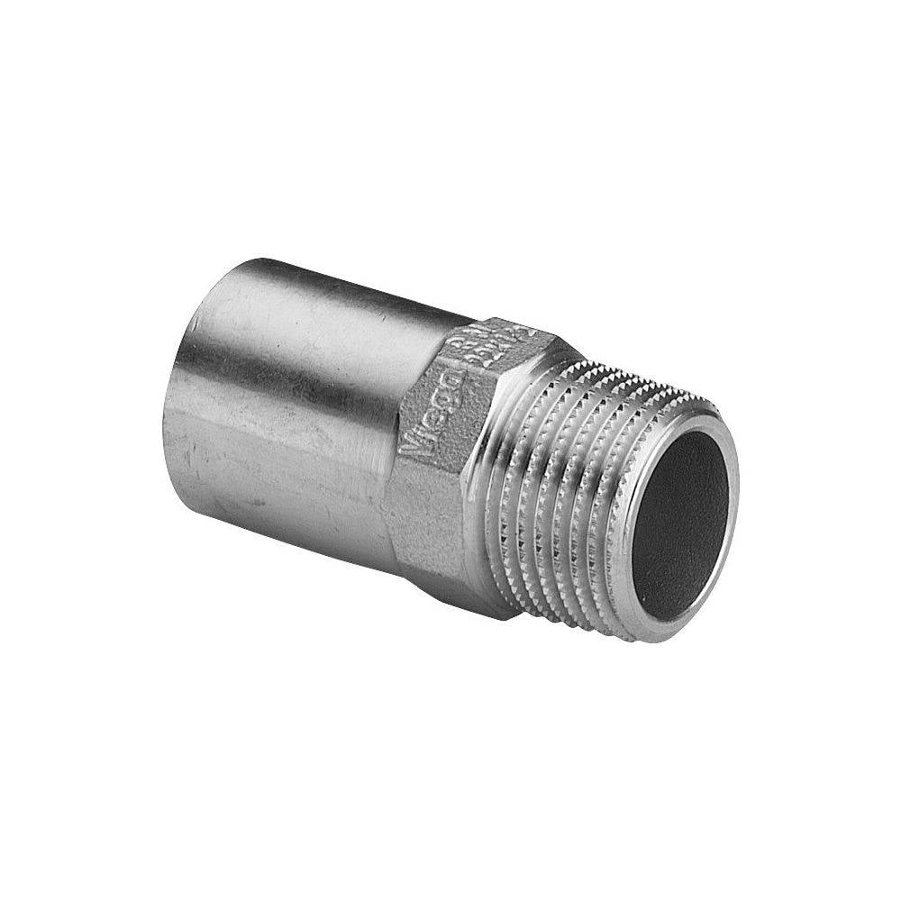 Viega Sanpress Inox XL LF Einsteckstück 2311.1, d. 28mm x R 1", Stahl nichtrostend-2