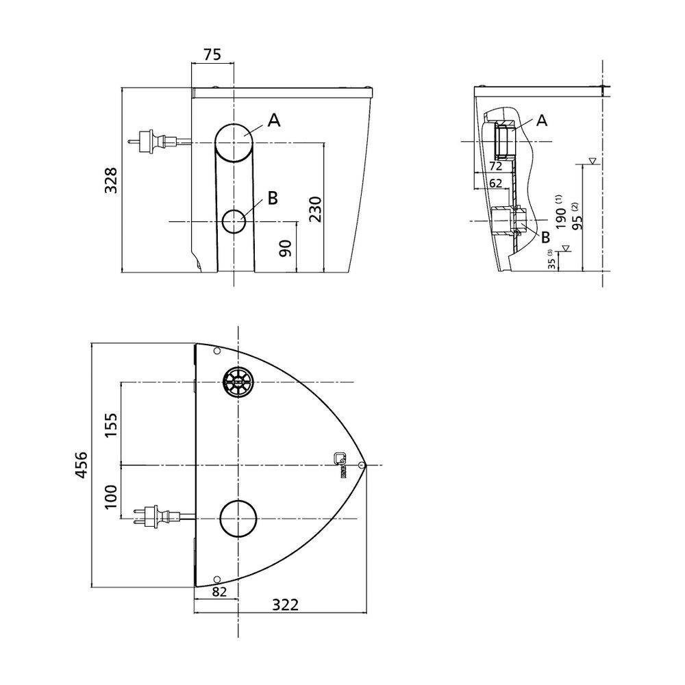 KSB Hebeanlage AmaDrainer Box Mini Überflur, mit AmaDrainer 301, 1 Stk.-1