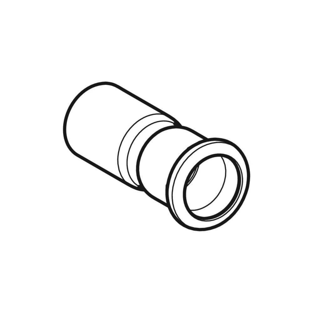 Geberit Mapress Kupfer Reduktion mit Einschubende Gas D 28mm, D1 18mm, 34619-2