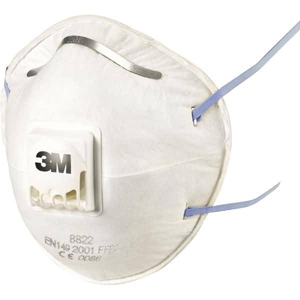 3M Maske 8822 FFP2 mit Ventil 10 St./Pack.-0