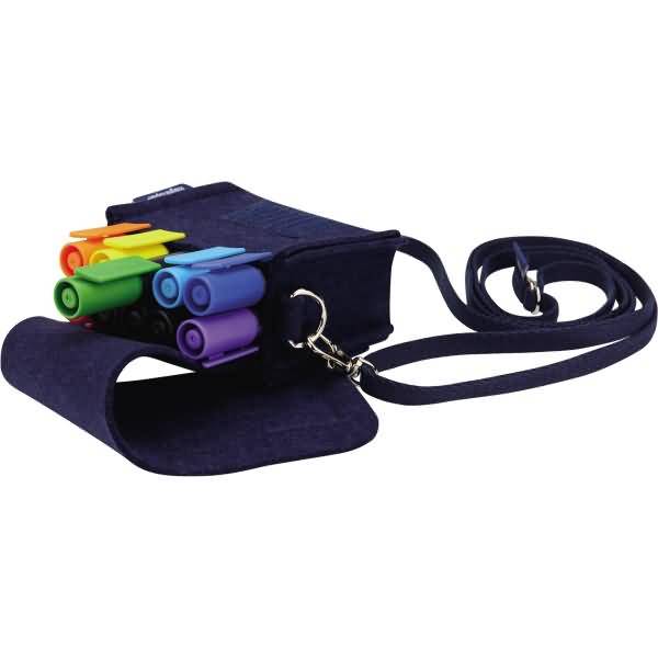 Moderationstasche 11124 Marker-Holster ecoAware dunkelblau-1