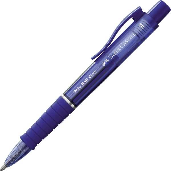 FABER-CASTELL - Kugelschreiber Poly Ball View admiral bl-0