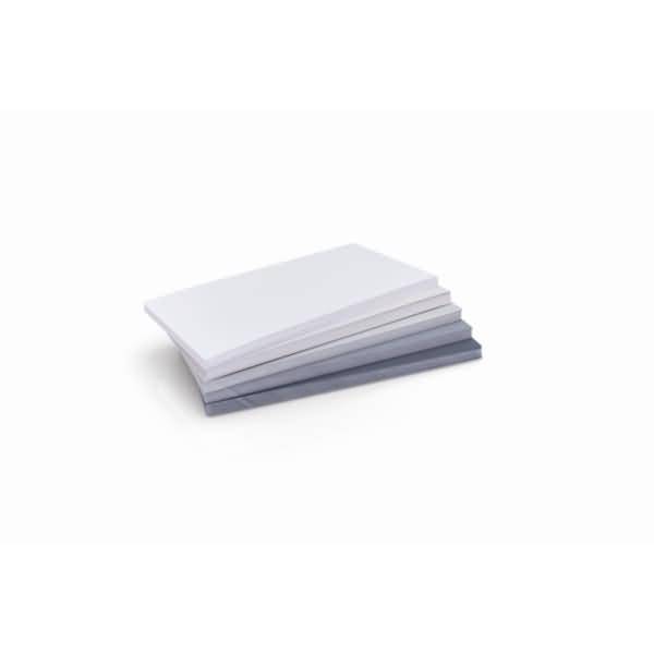 HOLTZ OFFICE SUPPORT - Grey Moderationskarte farbig sortiert Grau rechteckig 250 St.