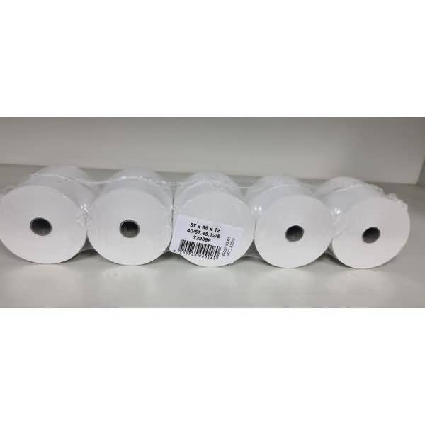 SOENNECKEN - Additonsrolle 57mmx40m Kontrollstreifen 5St.-1