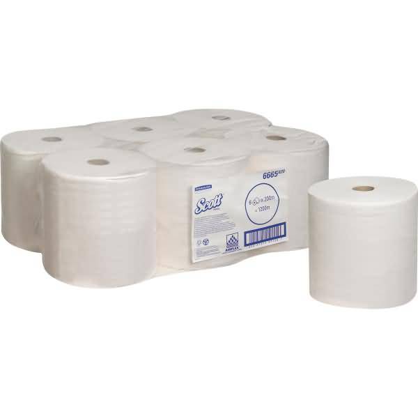 Scott® Handtücher PERFORMANCE 6665 200mx20cm ws 6 St./Pack-0