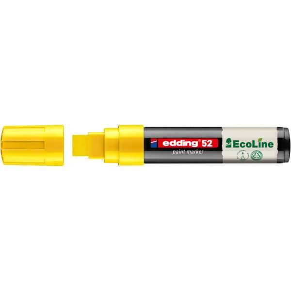 Lackmarker EcoLine 4-52-005 keil 4-15mm gelb