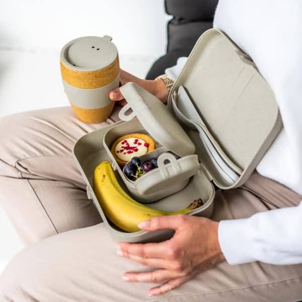 Lunchbox/Besteckset PASCAL READY 7168700 sand-1