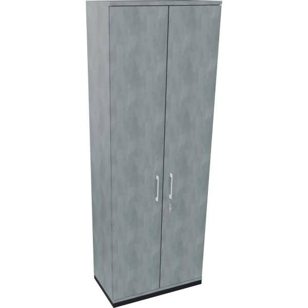 Flügeltürenschrank 6OH B800xT442xH2221 anthrazit/Beton-0