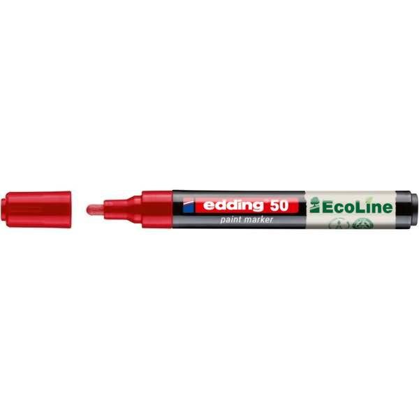 Lackmarker EcoLine 4-50-002 rund 2-3mm rot-0