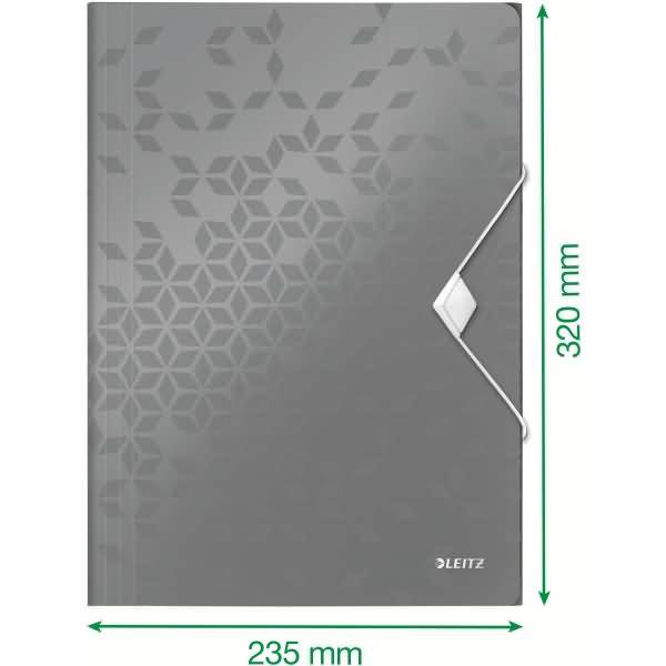 ESSELTE LEITZ - Leitz WOW - Aktenmappe mit 3 Klappen - für A4 (210 x 297 mm)-1