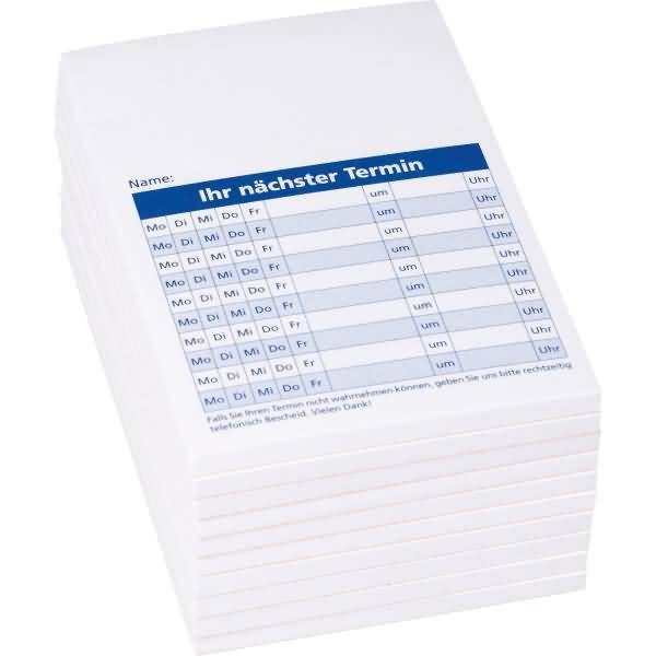 KOENIG&EBHARDT - Terminzettel A7 50Bl. 10 St./Pack.