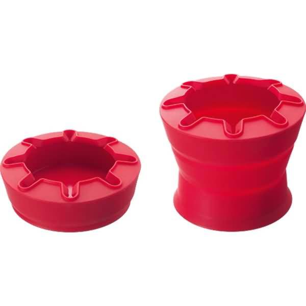 Wasserbecher aquaplus 1231402 rot