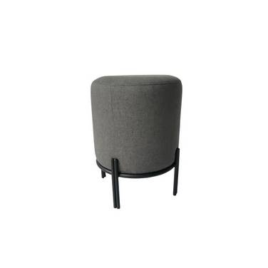 PAPERFLOW Hocker NEST, rund, Stoffbezug: anthrazit