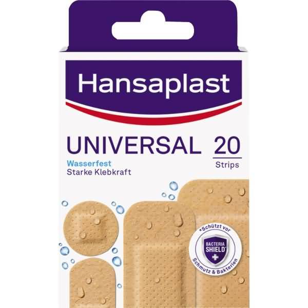Pflasterstrip UNIVERSAL 1009266 4Größen 20 Stück-0