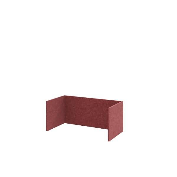 Schallschutzvlies FlexWall faltbar bordeaux B747xH328mm HAMMERBACHER