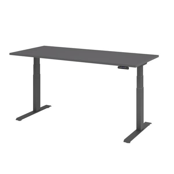 Schreibtisch el 180x80cm graphit/graphit-0