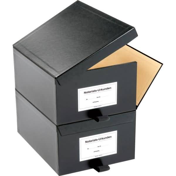 Urkundenkasten CLASSIC 1000500 1/2 Ordnerhöhe schwarz