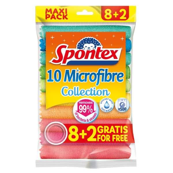 Allzwecktuch Microfibre Collection 19780028 sortiert 10 Stück