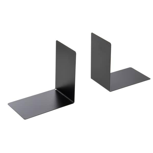 Buchstütze E-10244 00 90x140x140mm schwarz 2  Stück
