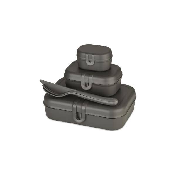 Lunchbox/Besteckset PASCAL READY 7168701 ash grey-0