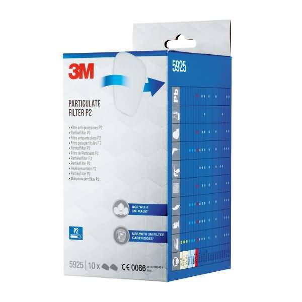 Partikelfilter FFP2 5925PRO10 10 Paar-0