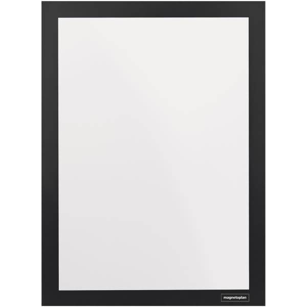 Rahmen magnetofix 1132012 A3 selbstklebend schwarz 2 Stück