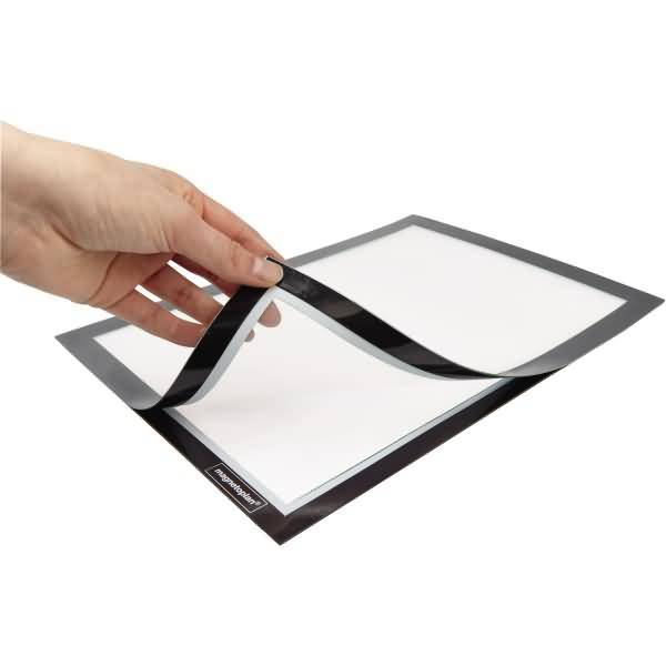 Rahmen magnetofix 1132212 A5 selbstklebend schwarz 2 Stück-1