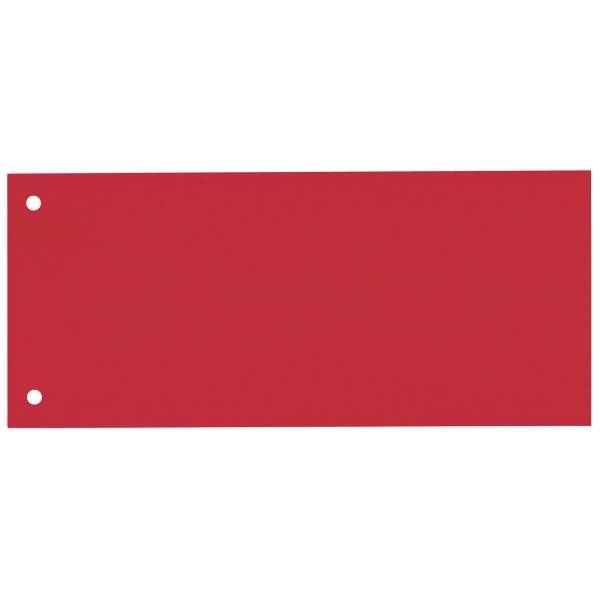 Trennstreifen Karton rot 100 St./Pack. - Artikel: 121220030-0