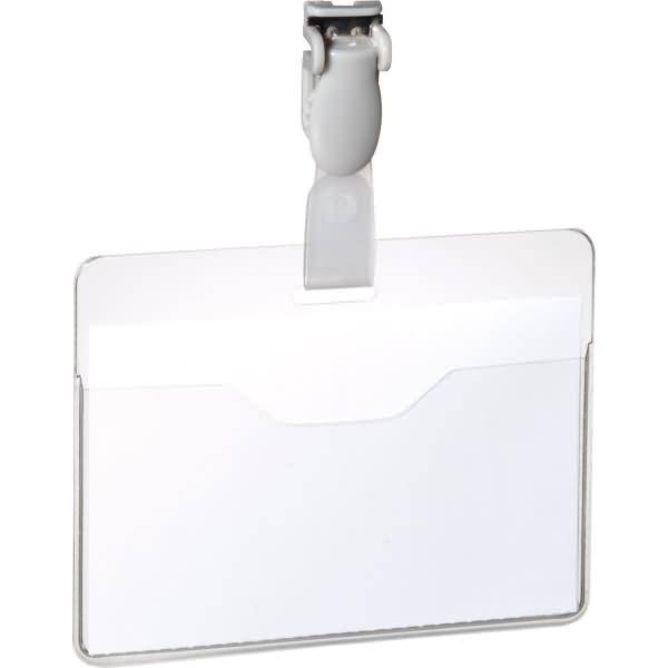 Namensschild 814719 60x90mm transparent 25 Stück-0