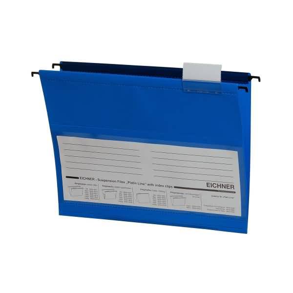 Hängemappe Platin Line 9039-10012 seitlich offen blau 10 Stück-0