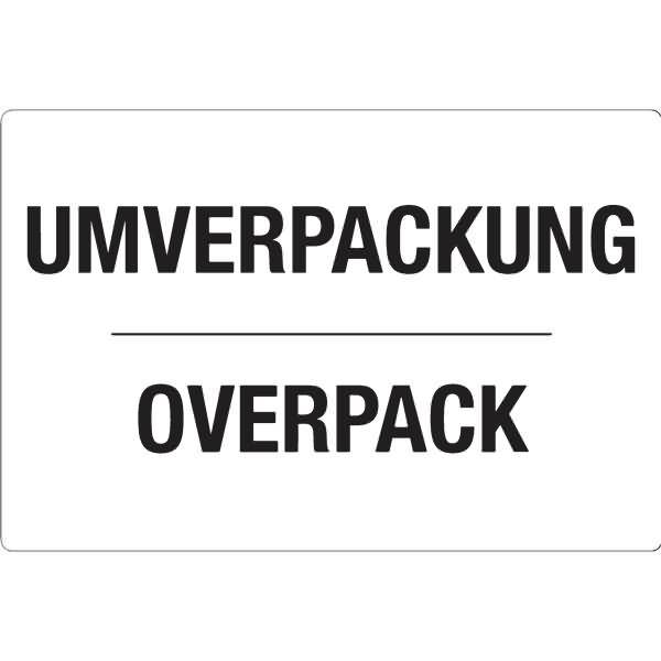 DR-Label Versandetikett DR434S0812 Umverpackung 80x120mm 500St.