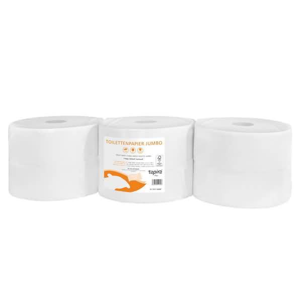 Toilettenpapier plus Jumbo 2-lagig 8114 6 Rollen-0