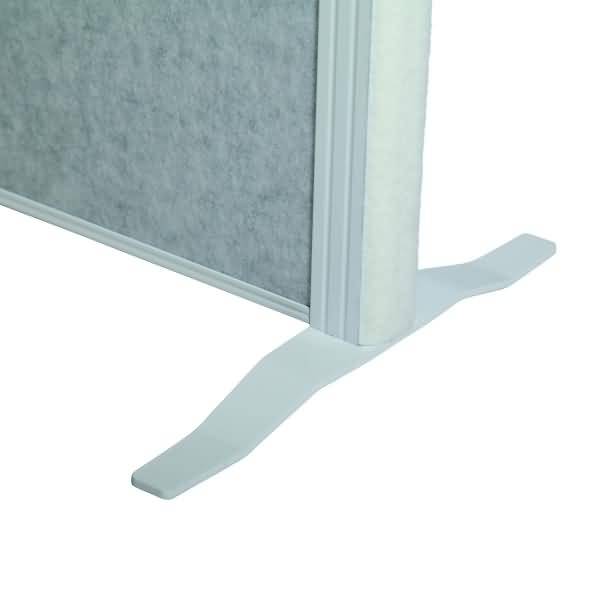 Stellwandsystem MAULconnecto 9613002 2xAkustik hellgrau 1xWB Stand-1