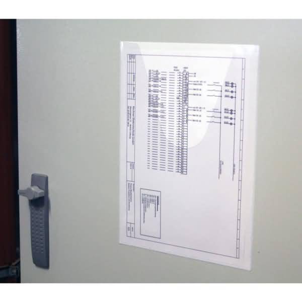 Schaltplantasche 9218-03531 A4 selbstklebend transparent-1