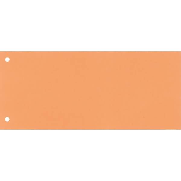 Trennstreifen 10,5x24cm Karton orange 100 St./Pack.