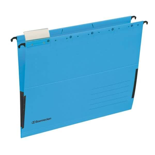 Hängetasche DIN A4 220g RC Karton bl 25 St./Pack. - Artikel: 122110850
